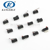 康爾樂KW1-1C-5D 廠家直營兩腳長彎腳防水防塵小家電限位開關 微動開關