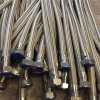 煙臺廠家批發(fā)防爆金屬軟管 304不銹鋼編織軟管 不銹鋼波紋管 法蘭 快速接頭金屬軟管