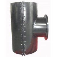 供應球墨管 鋼管用 法蘭哈夫三通管卡 快速接頭法蘭哈夫三通  分水管件 增接口