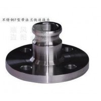 不銹鋼304/316法蘭陽端快速接頭