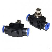 PA系列管道節流閥 快速接頭 航宇氣動快插接頭