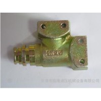 銘隆礦業液壓管路快速接頭F型三通KJ10