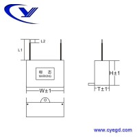 純源【廠家批發】阻容吸收器 交流接觸器 電磁繼電器電容器定制MCR-P 0.47uF+150R 2W 1000V
