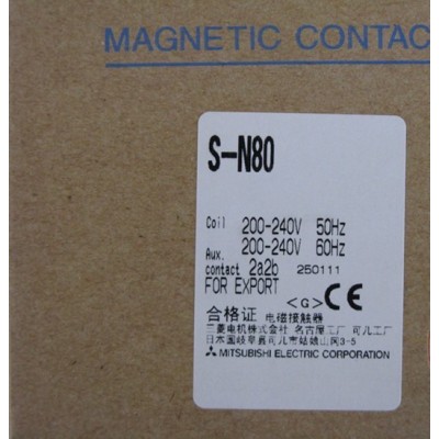 供應原裝三菱Mitsubishi交流接觸器S