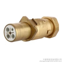 源頭廠家供應礦用本安型電纜連接器 操作簡單方便礦用本安型電纜連接器 CHL-4-3礦用本安型電纜連接器