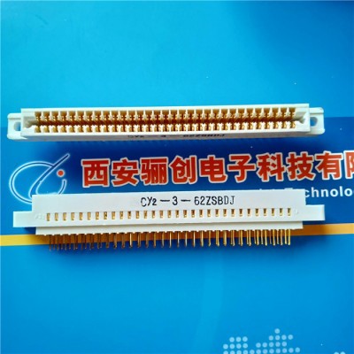 驪創航空插座矩形連接器CY4-2.54-62