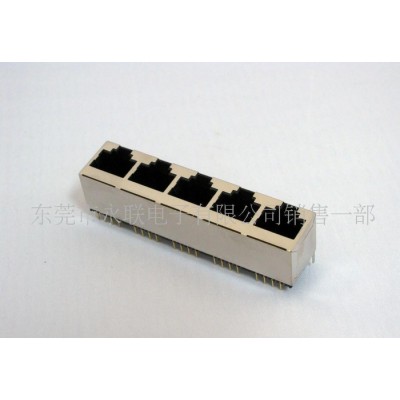 供應東莞市專業(yè)180度直插網(wǎng)絡連接器