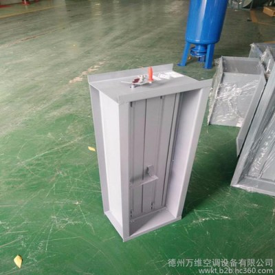 萬維密閉式對開多葉調節閥 手動調節