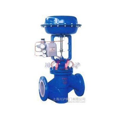 供應川滬牌氣動襯氟調節閥,耐腐蝕氣