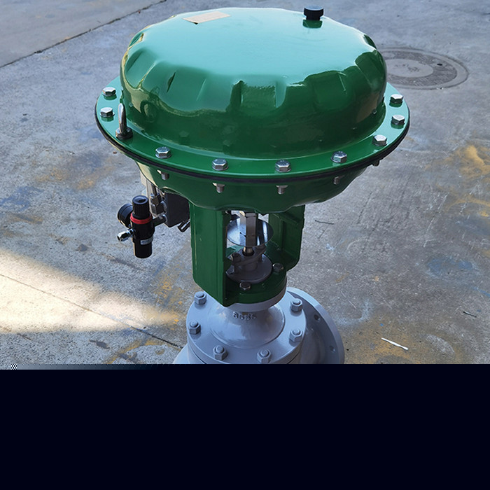 科茂氣動調節閥薄膜單座套筒HTS高溫熱油流量比例控制閥ZJHP 廠家