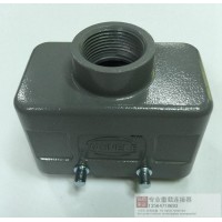 其它工業(yè)連接器10芯重載連接器正面進線  矩形插頭航空插座