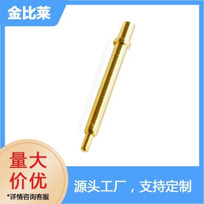 pogopin塑膠連接器 彈簧針鍍金頂針