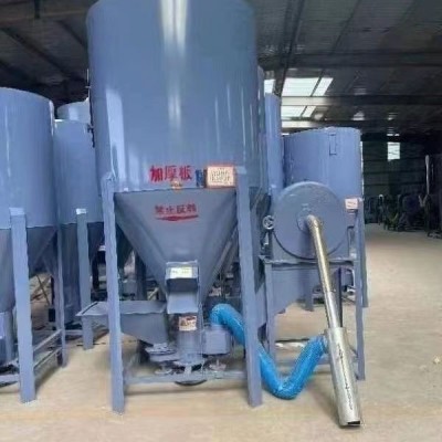 豬場用無粉塵攪拌粉碎一體機的優勢