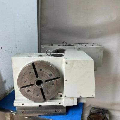 二手臺灣潭興四軸轉臺255數控分度盤