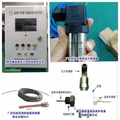 空壓機(jī)儲氣罐監(jiān)測裝置讓溫度壓力變