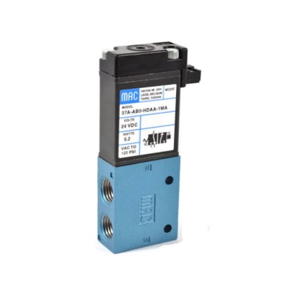 美國MAC 37A-AB0-HDAA-1MA三通空氣