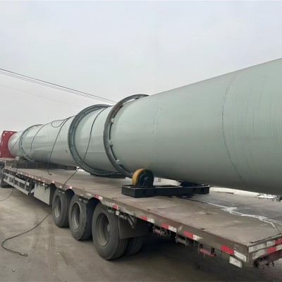 重型木片椰殼干燥設備滾筒式木材竹