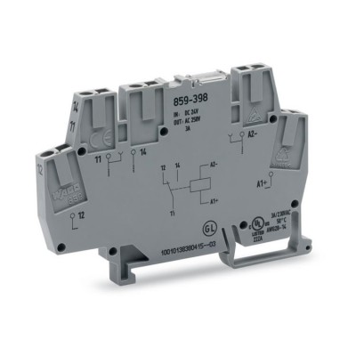 德國(guó)萬(wàn)可WAGO 859-398繼電器模塊