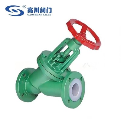 J45F46直流式襯氟截止閥